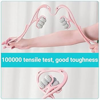 6 Wheel Cervical Neck Massager - Manual Pressure Point Therapy Roller