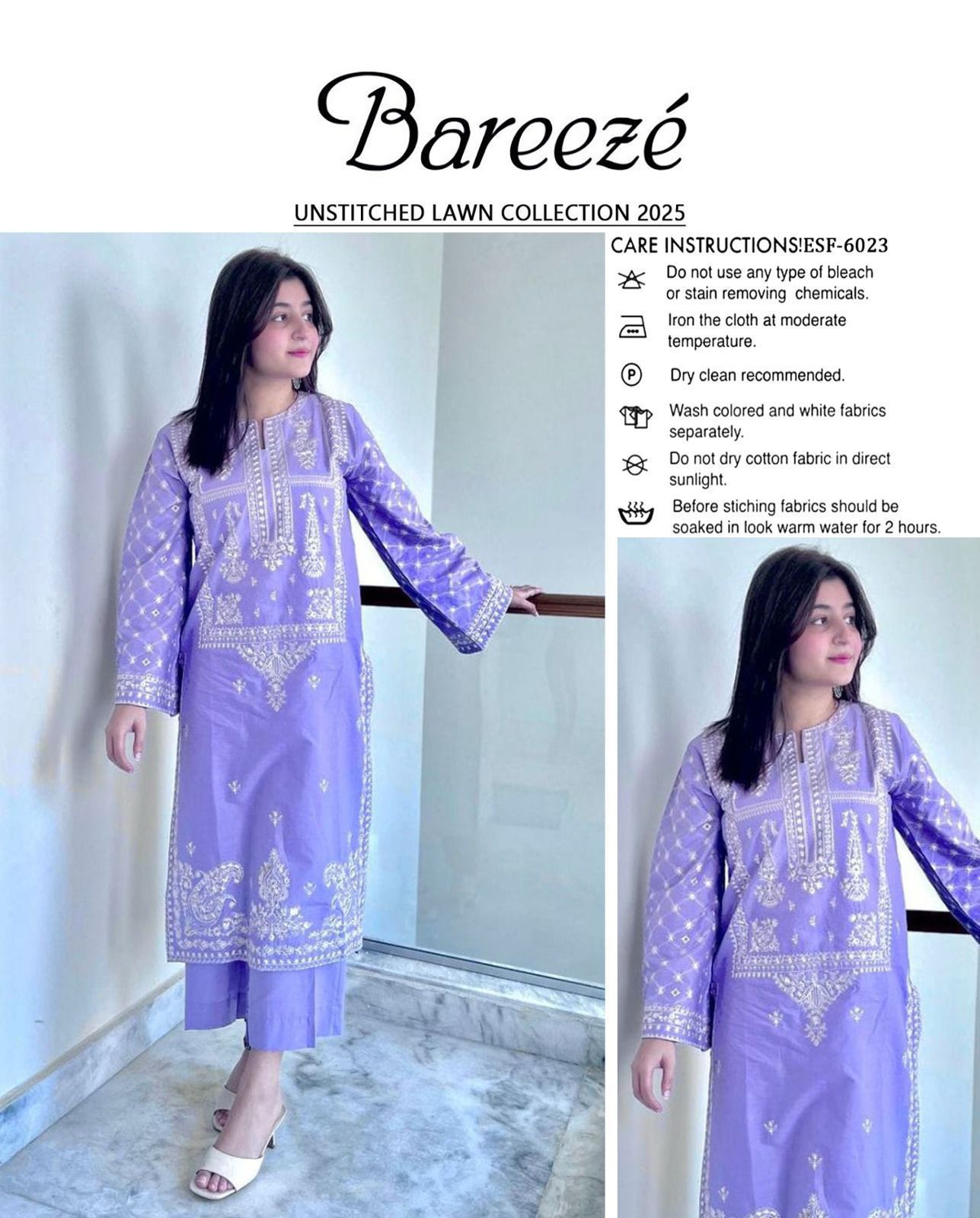 BRAND NAME UMZAY NEW ARRIVAL'S SUMMER LAWN COLLECTION 2025