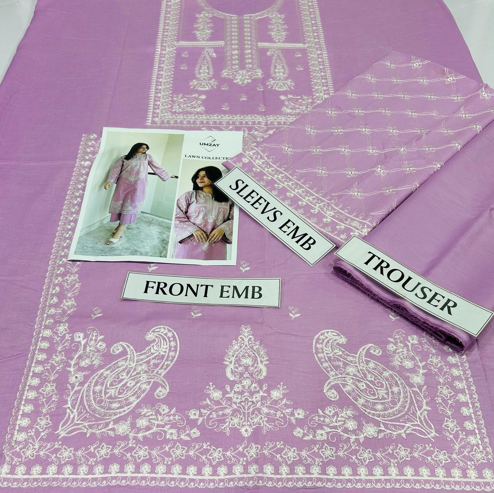 BRAND NAME UMZAY NEW ARRIVAL'S SUMMER LAWN COLLECTION 2025