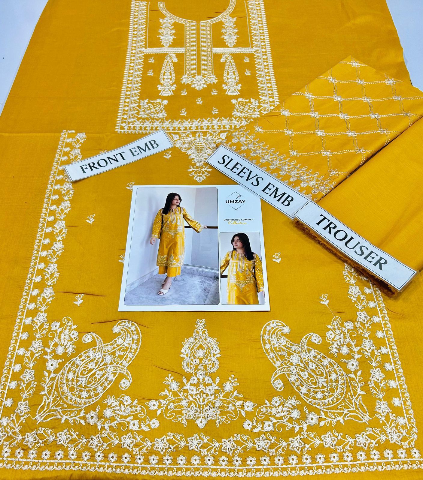 BRAND NAME UMZAY NEW ARRIVAL'S SUMMER LAWN COLLECTION 2025
