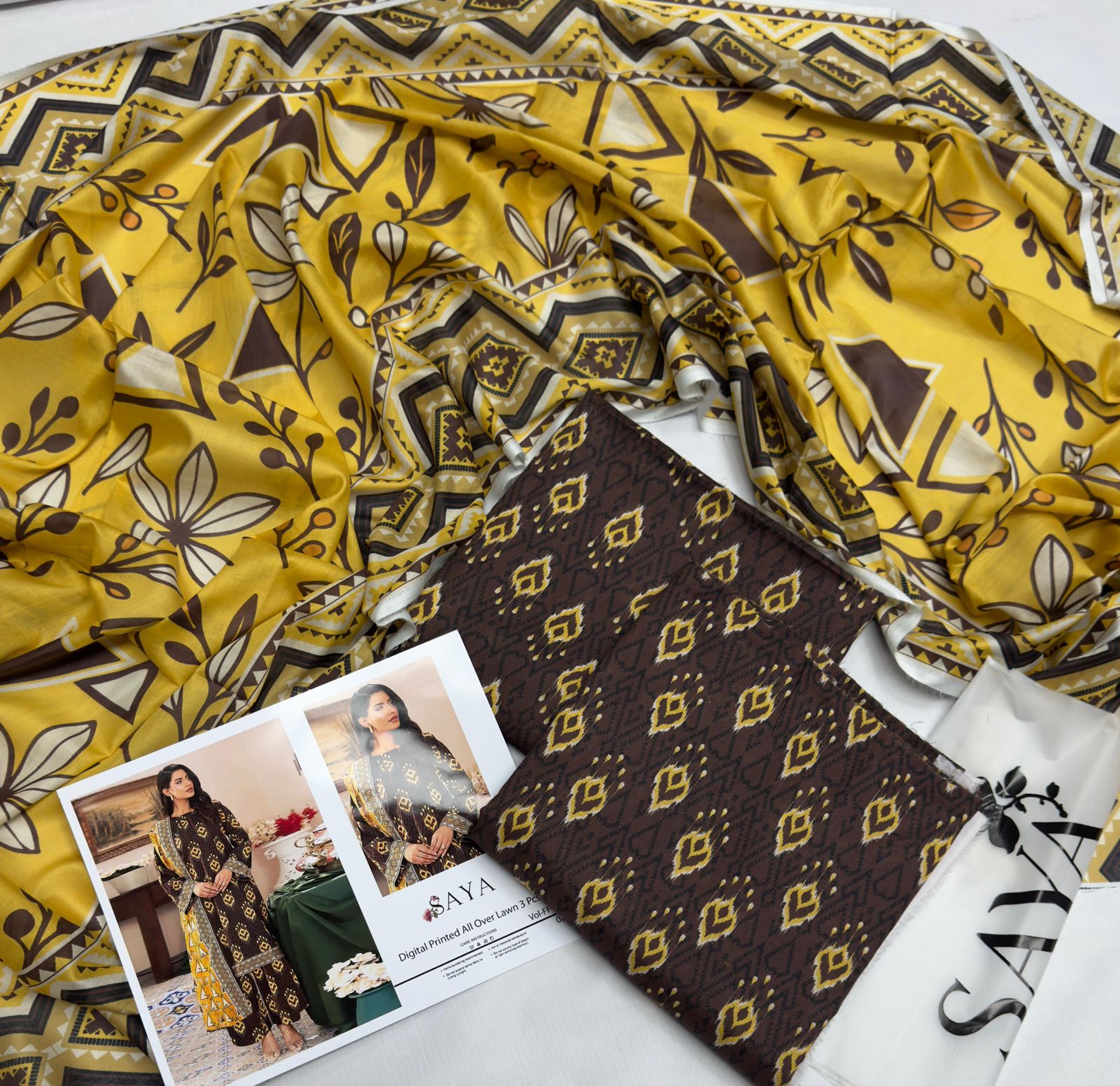 AIRJET LAWN DIGITAL PRINT ALLOVER VOLUME 3Pc
