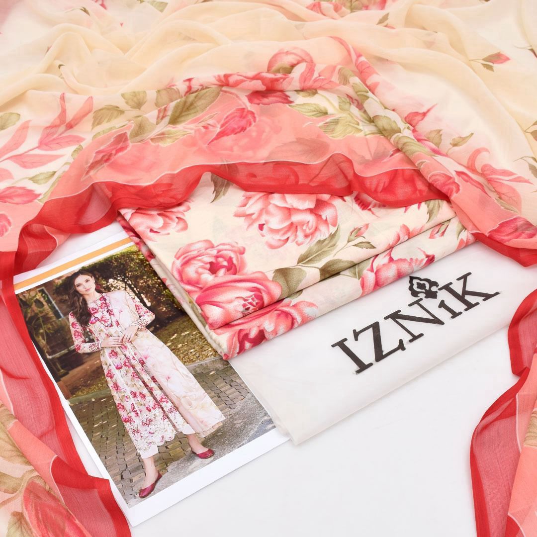 Maria.B Lznik Sapphire Premium Lawn Suit 3PC