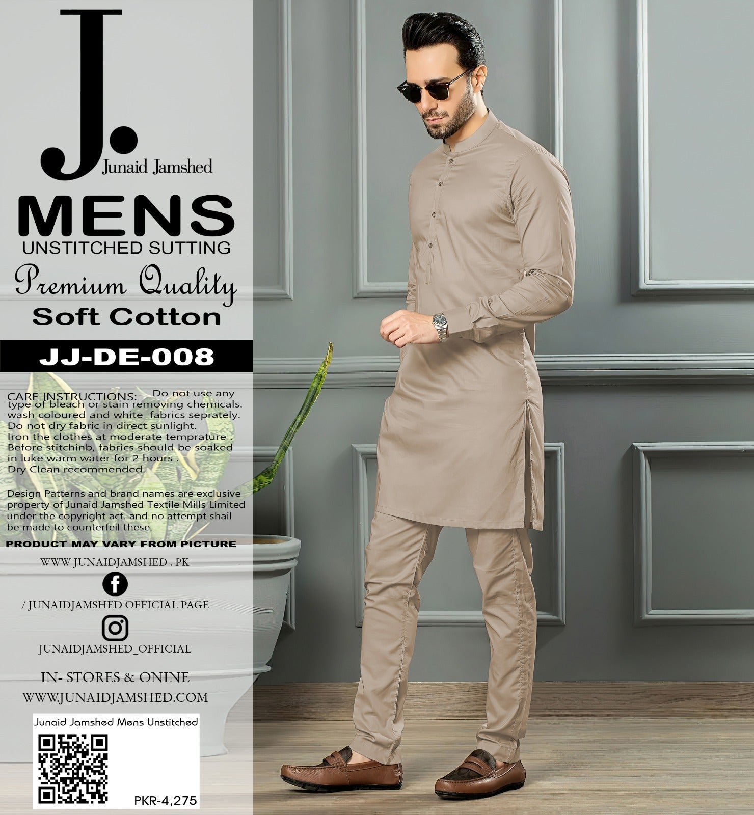 J. Junaid Jamshed  Soft Cotton