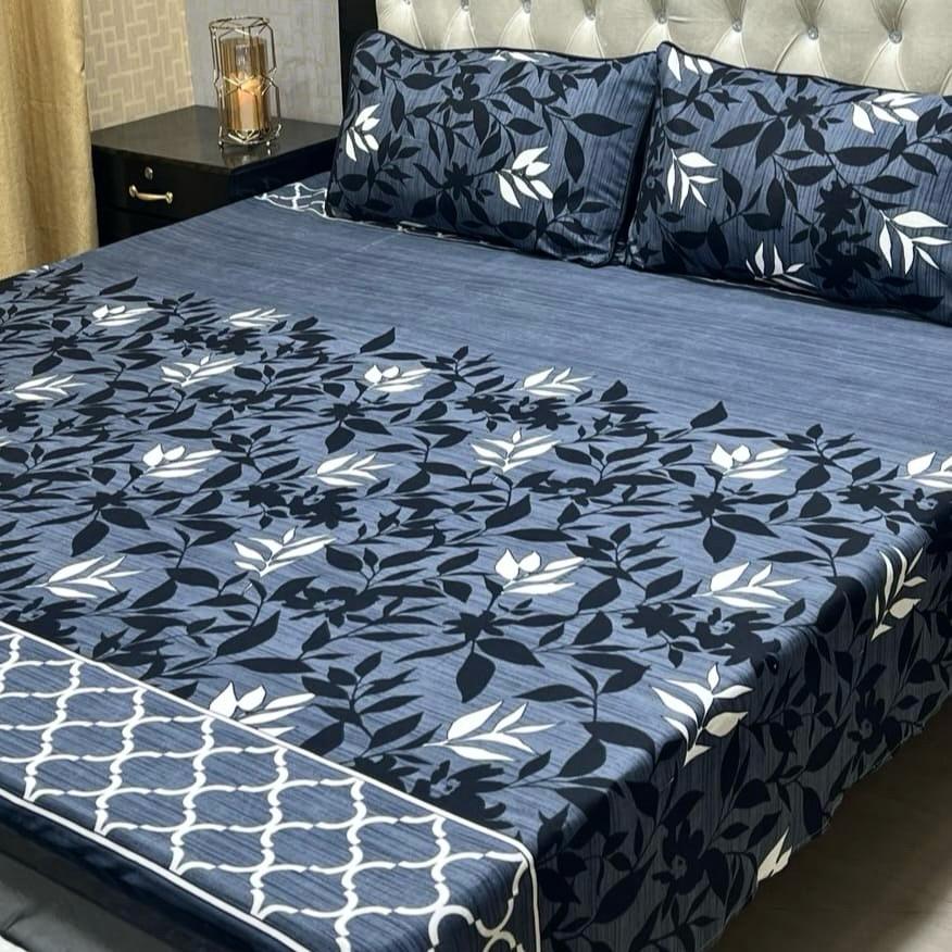 3D-Crystal cotton Bedsheets