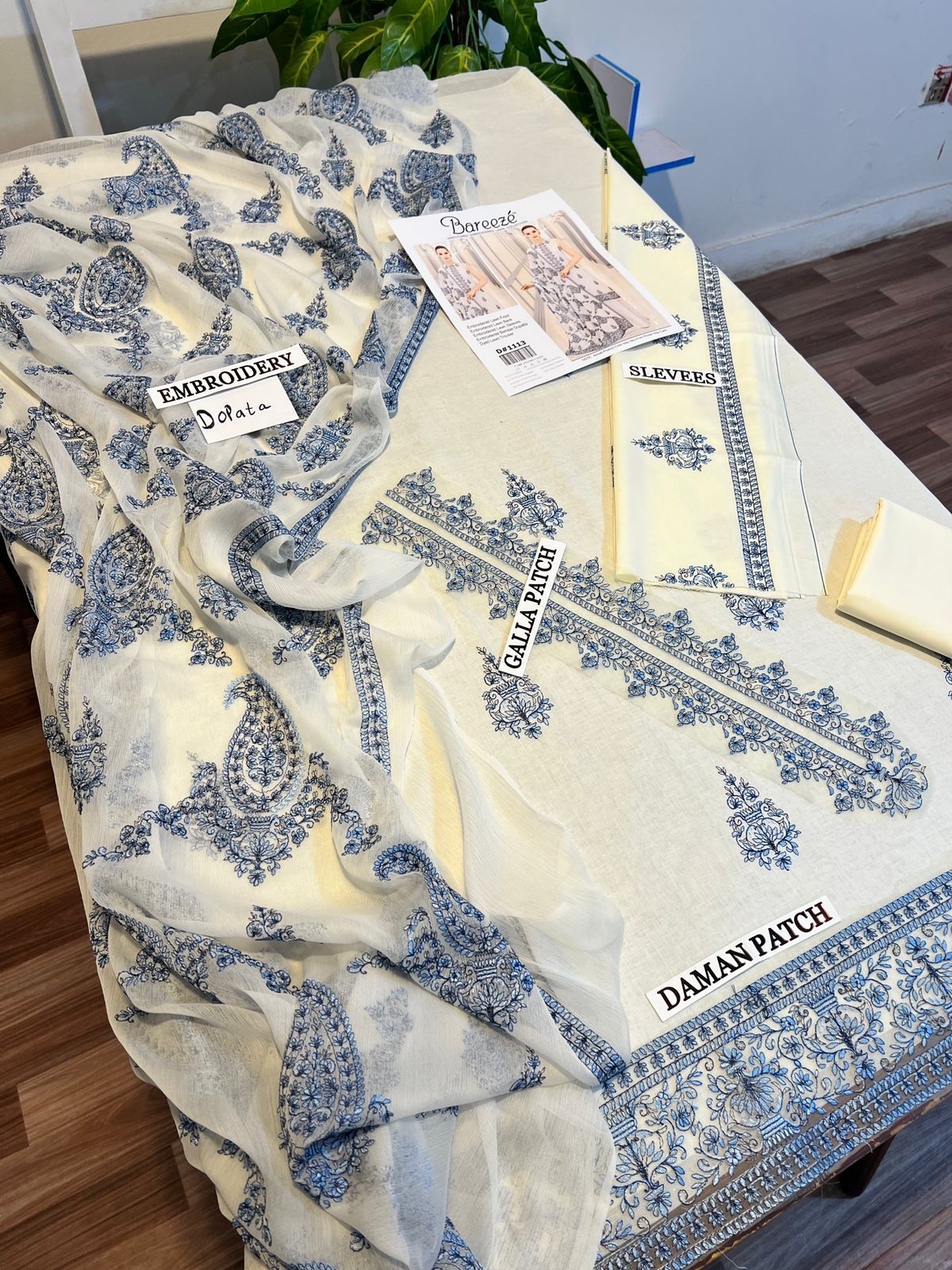 * BREEZE 3pcs * ledis 3 pieces lawn