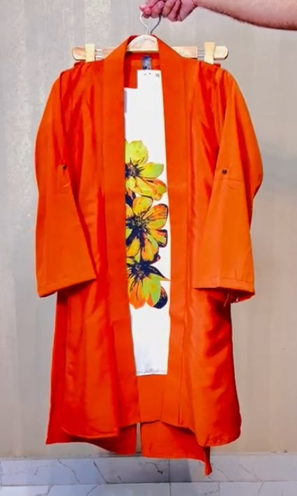2 Piece Stitched Printed shirt and trouser with separate inner