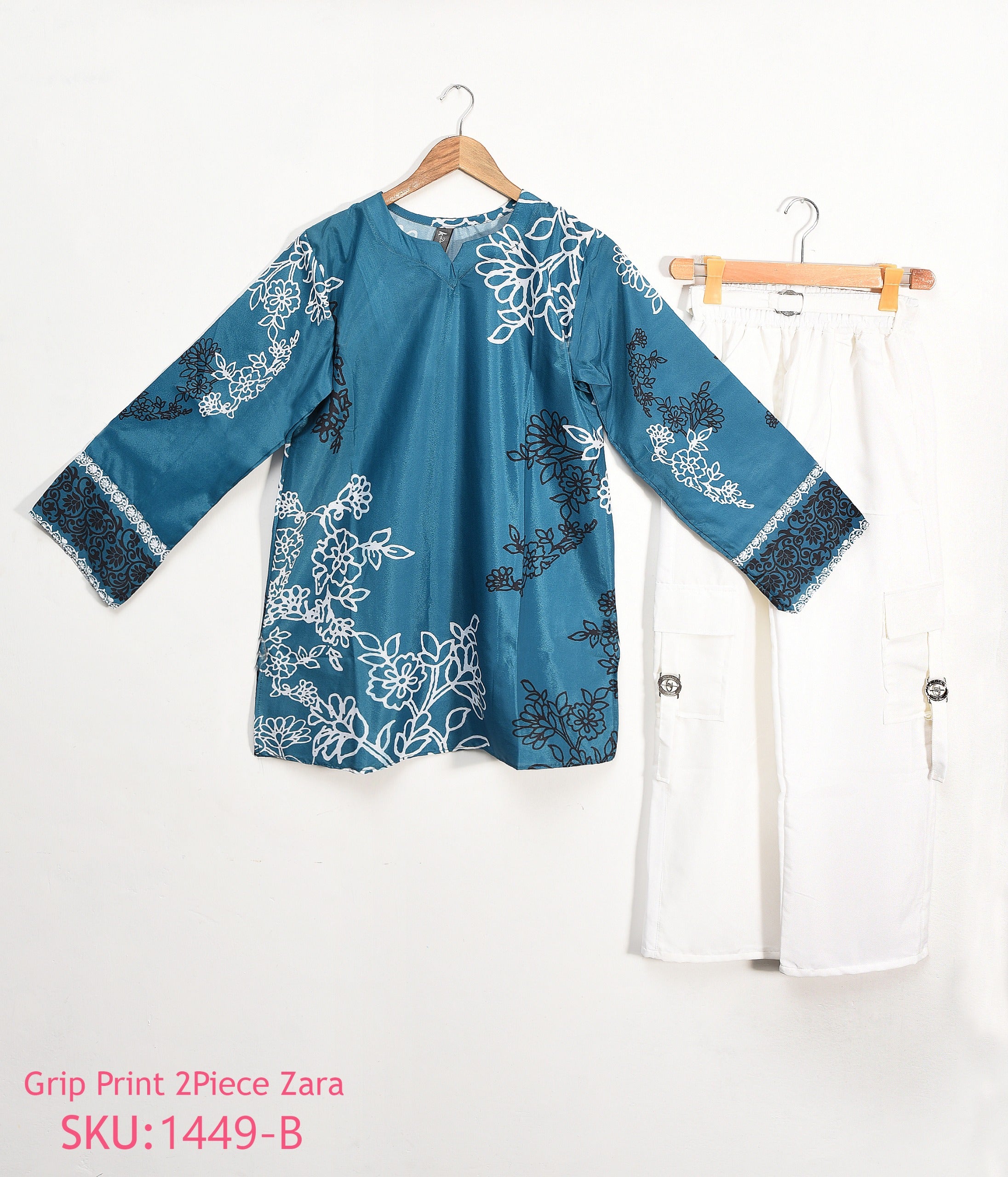 GRIP PRINTED 2 PIECE SHIRT & TROUSER