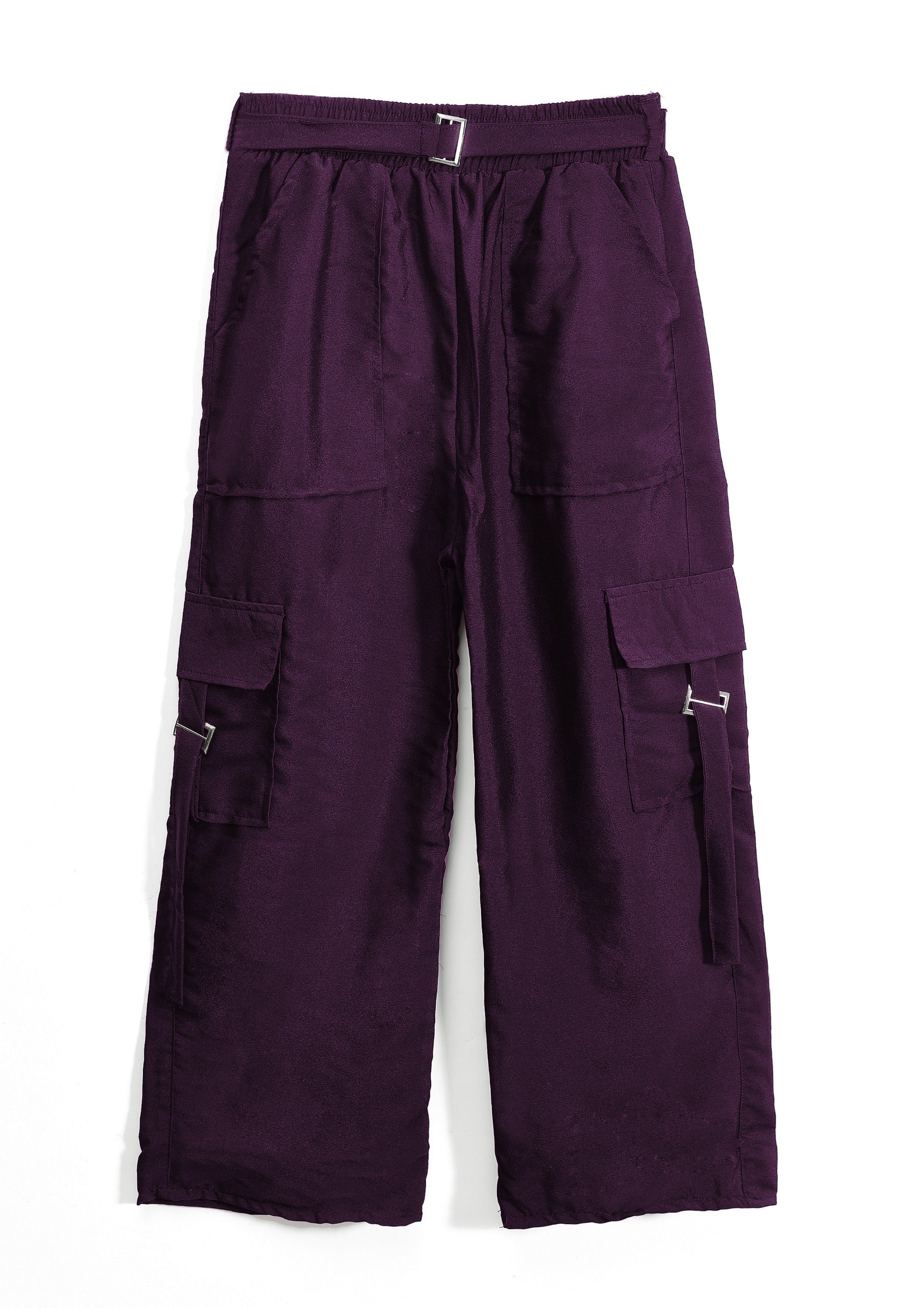 CARGO TROUSER WITH POCKETS WITH BELT