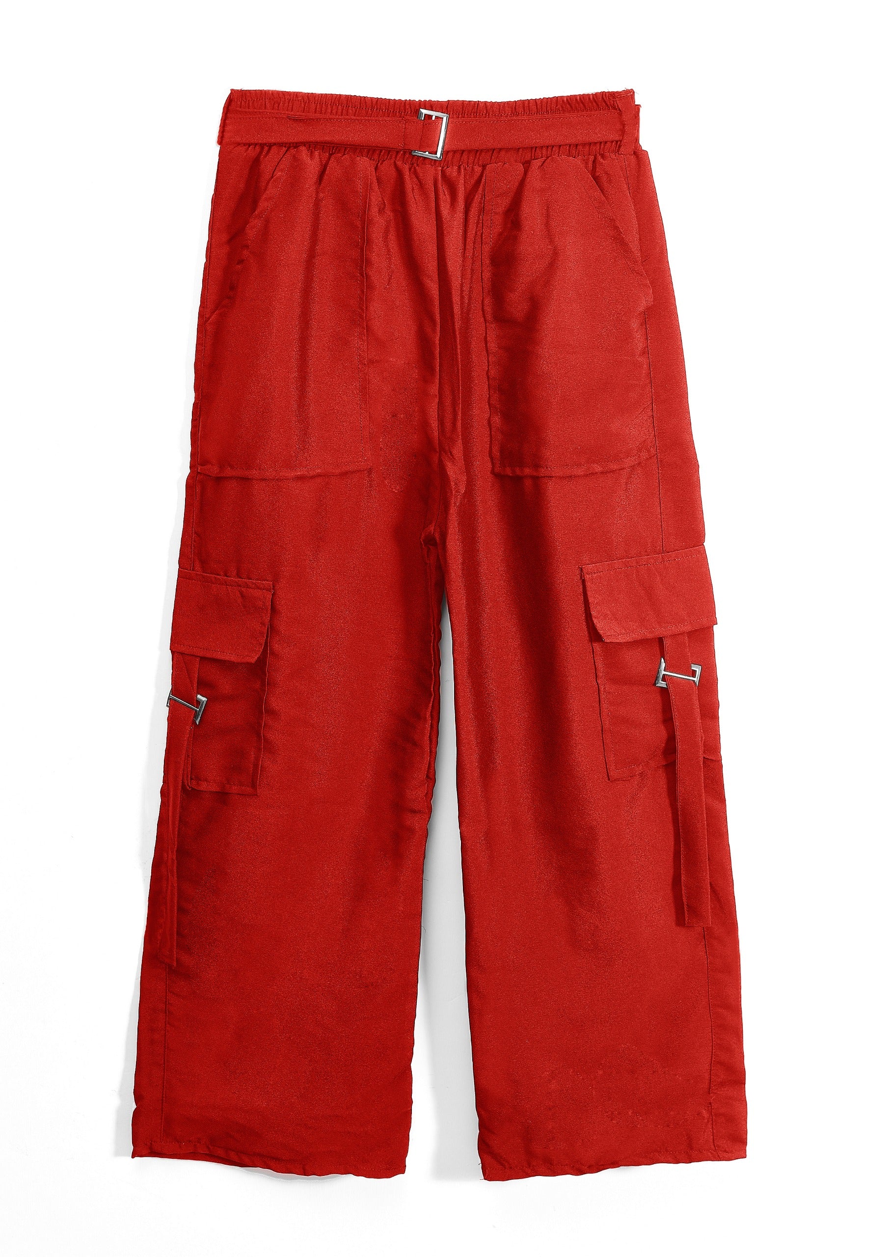 CARGO TROUSER WITH POCKETS WITH BELT